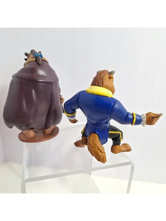 Beauty & The Beast Figure 8 Lot Disney Princess Belle Beast Gaston - Picture 8 of 13